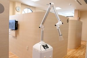 福岡市城南区のいしばし歯科小児矯正歯科クリニック　口腔外バキューム②